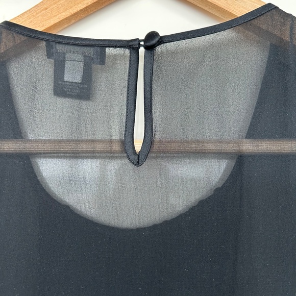 Ann Taylor Sequins  Satin Blouse - Picture 5 of 5